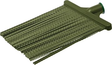 СИБИН  380 х 260 мм, полипропилен, коническое резьбовое соединение, плоская, гибкая, пластиковая метла (39222) 39222_z02