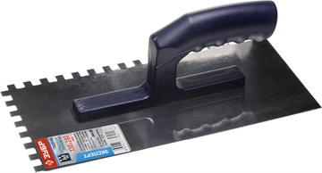 ЗУБР  130 х 280 мм, зуб 8 х 8 мм, штукатурная гладилка, Профессионал (0804-08) 0804-08