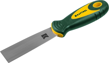 KRAFTOOL  30 мм, х-образное профилированное полотно, двухкомпонентная ручка, нержавеющий, шпатель (10035-030) 10035-030