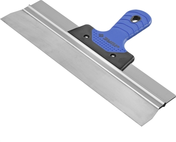 ЗУБР  350 мм, усиленная алюминиевая направляющая, двухкомпонентная ручка, нержавеющий, фасадный шпатель, Профессионал (10049-35) 10049-35_z03