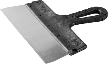 ЗУБР  250 мм, пластиковая ручка, нержавеющий, фасадный шпатель (10077-25) 10077-25