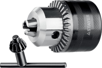 STAYER  10 мм, 1/2″,  ударный сверлильный патрон с ключом для дрели, Professional (29055-10-1/2) 29055-10-1/2