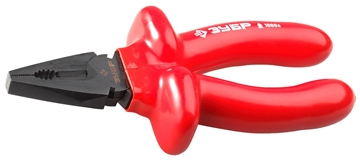 ЗУБР  Электрик, 160 мм, диэлектрические комбинированные плоскогубцы (2214-1-16) 2214-1-16_z02
