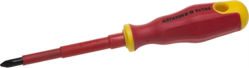 STAYER  Electro, PH2 х 100 мм, диэлектрическая отвертка, Professional (25142-2-10) 25142-2-10