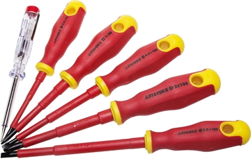 STAYER  Electro, 6 предм., набор диэлектрических отверток, Professional (25145-H6) 25145-H6_z01