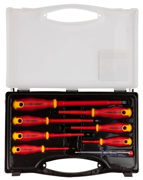 STAYER  Electro, 8 предм., набор диэлектрических отверток, Professional (25145-H8) 25145-H8_z01