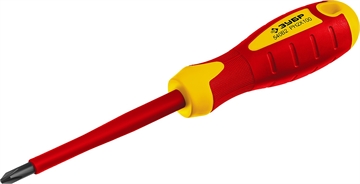 ЗУБР  Электрик, PH2 х 100 мм, диэлектрическая отвёртка, Профессионал (25262-2-100) 25262-2-100_z01