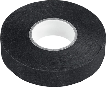 ЗУБР  АВТО-ЖГУТ, 19 мм х 25 м, черная, термостойкая текстильная изолента, Профессионал (1236-2) 1236-2