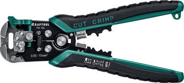 KRAFTOOL  TK-10, 0.05 - 10 мм2, автоматический стриппер (22639) 22639