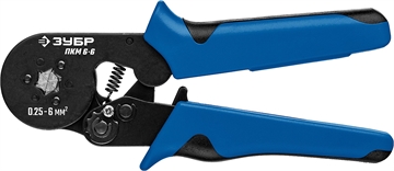 ЗУБР  ПКМ-6, 0.25 - 6 мм2, мультидиапазонные пресс-клещи, Профессионал (22654) 22654_z01
