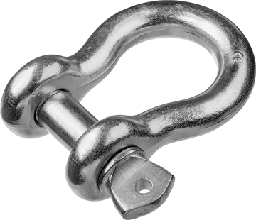 ЗУБР  7/8″ (22.2 мм), 2 шт, палец 25 мм, г/п 6.5 тн, цинк, омегообразная скоба, Профессионал (304525-22) 304525-22