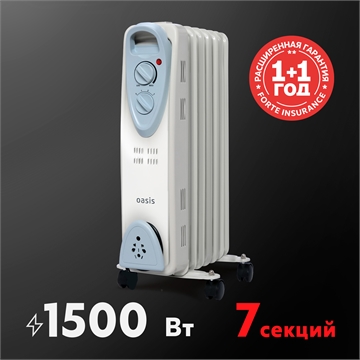 Масляный радиатор Oasis US-15 oasis 3007