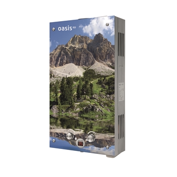 Газовый проточный водонагреватель Oasis Eco Glass L-20 (D) oasis 2456