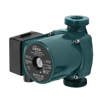 Циркуляционный насос с мокрым ротором cерия Home CD-25/4-130 oasis 2291