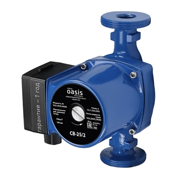 Циркуляционный насос с мокрым ротором серия Eco CB-25/2 oasis 2679