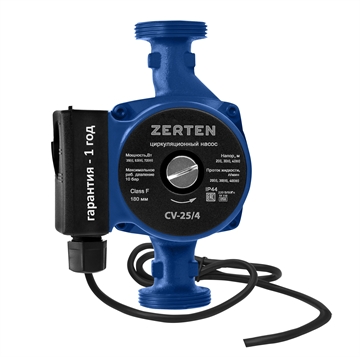 Циркуляционный насос с мокрым ротором Zerten CV-25/4 oasis 3225