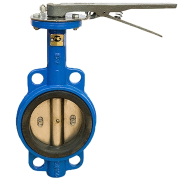 Затвор  поворотный дисковый 150 т 00000002942