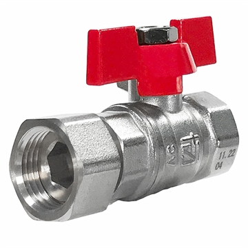 Кран шаровой STI накидная гайка 15 (для котлов) т тт000016925