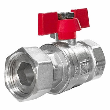 Кран шаровой STI накидная гайка 20 (для котлов) т тт000016926