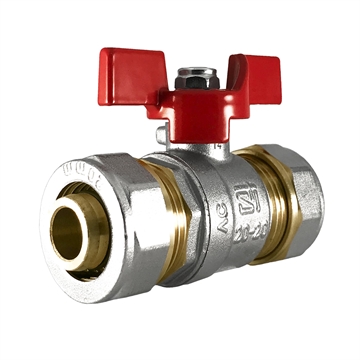 Кран шаровой STI обжимной 20 т тт000017567