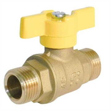 Кран шаровой газовый БАЗ 11б27п ШШ бабочка 15 (А12/1) т тт000014068