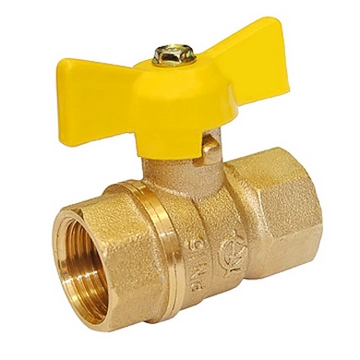 Кран шаровой газовый Галлоп Стандарт 230 ГГ бабочка 15 т 00000000330