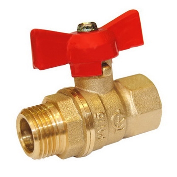 Кран шаровой Галлоп Стандарт 231 ШГ бабочка 15 т тт000014302