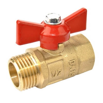 Кран шаровой Галлоп Практик 131 ШГ бабочка 15 т тт000016049