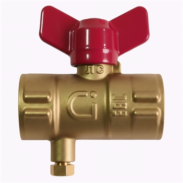 Кран шаровой для манометра Ci 11б27п(м)1с краном Маевского 15 (G½" - М20х1,5) т тт000018381