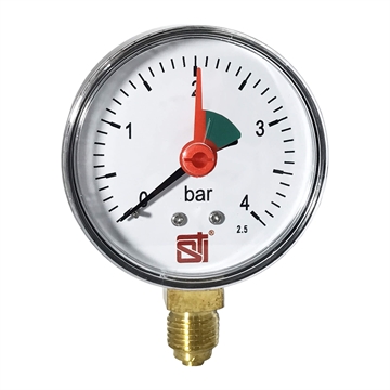 Манометр радиальный STI ∅63 4 bar УП (G¼") т тт000018923