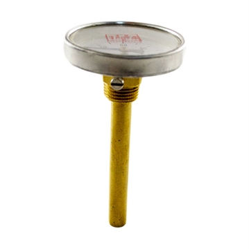 Термометр биметаллический ∅63 120°C (L100) т 00000003912