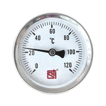 Термометр биметалл накладной STI ∅63 120°C пружина 30-65мм т тт000018950