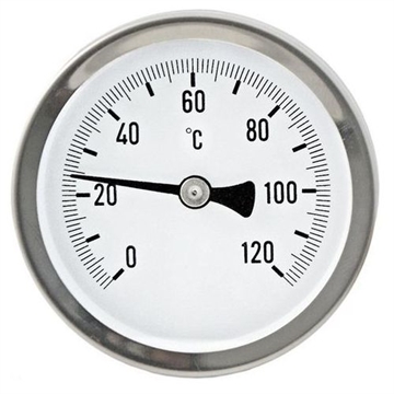 Термометр биметаллический ∅100 120°C (L50) т тт000020217