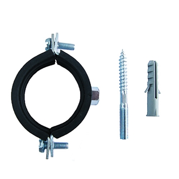 Хомут трубный 98-106 (3½") М10, в компл. шпилька - дюбель т тт000015810