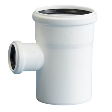 Тройник бесшумный ПП 110x50 (87°) Политэк т тт000016797
