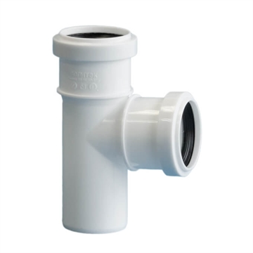 Тройник бесшумный ПП 50 (87°) Политэк т тт000016799