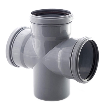 Крестовина одноплоскостная 110х110 (90°) Политэк т 00000003060