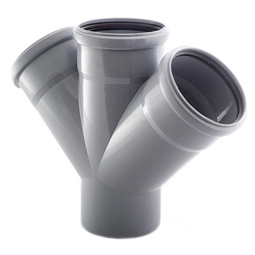 Крестовина одноплоскостная 50х50 (45°) Политэк т 00000003065