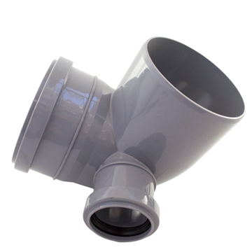 Отвод ПП 110 (87°) с левым выходом 50 Политэк т тт000008433