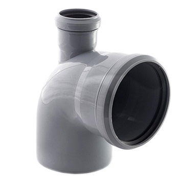 Отвод ПП 110 (87°) с прямым выходом 50 Политэк т тт000008435