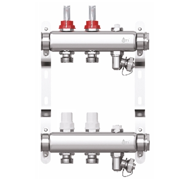Коллекторная группа STI СМ2F в сборе с расходомерами (2 вых.) т тт000013669