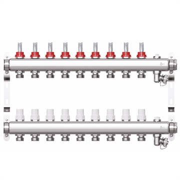 Коллекторная группа STI СМ9F в сборе с расходомерами (9 вых.) т тт000013672