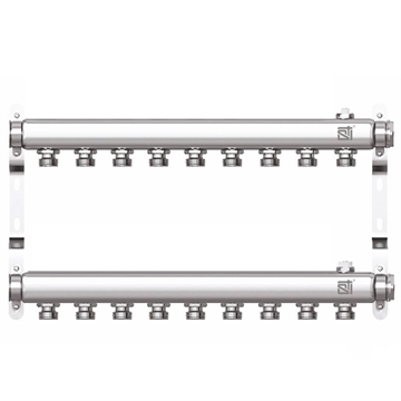 Коллекторная группа STI СH9 для радиаторной разводки (9 вых.) т тт000019018