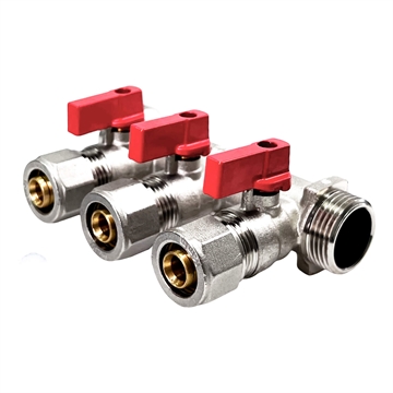 Коллектор распределительный STI ГШ 3/4" (обжим 16х3 вых.) т тт000019005