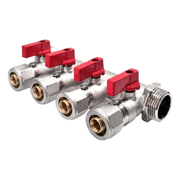 Коллектор распределительный STI ГШ 3/4" (обжим 16х4 вых.) т тт000019006