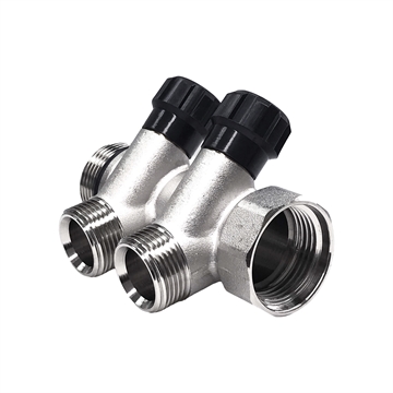 Коллектор регулирующий STI ГШ 3/4" (НР 1/2"х2 вых.) т тт000019031