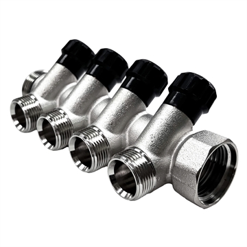 Коллектор регулирующий STI ГШ 1" (НР 3/4"х4 вых.) т тт000019036