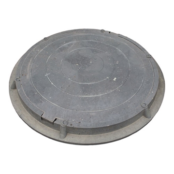 Люк полимерный, 30 кН - чёрный т тт000013101