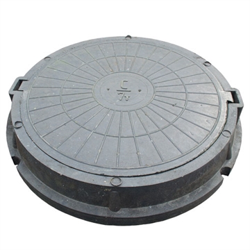 Люк полимерный, 70 кН - чёрный т тт000013103