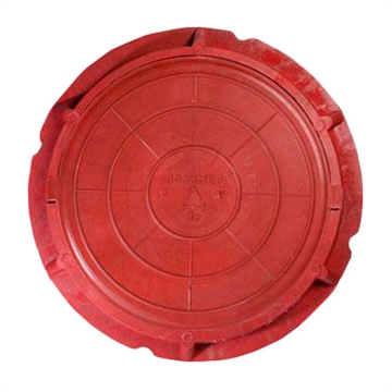 Люк полимерный, 70 кН - красный т тт000013104